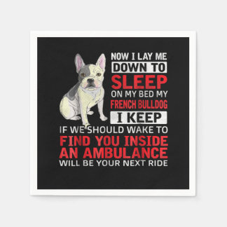 hondencadeau | Ik wil slapen op mijn bed mijn Fran Servet