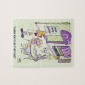 Hondencafé Jigsaw Puzzel (Horizontaal)