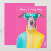 Hondendag Kaart – Grappige Aangepaste Huisdierlief (Voorkant / Achterkant)