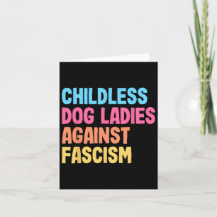 Hondendames tegen fascisme Kamala Harris Kaart
