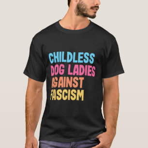 Hondendames tegen fascisme Kamala Harris T-shirt