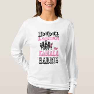 Hondendames voor Kamala Harris T-shirt