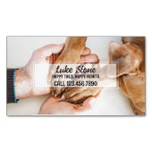 Hondendiensten Magnetisch Visitekaartje (Voorkant)