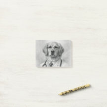 Hondendokter Portret Post‑It Notities voor Dierena