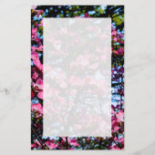 Hondendroze bloeiende bomen briefpapier (Voorkant)