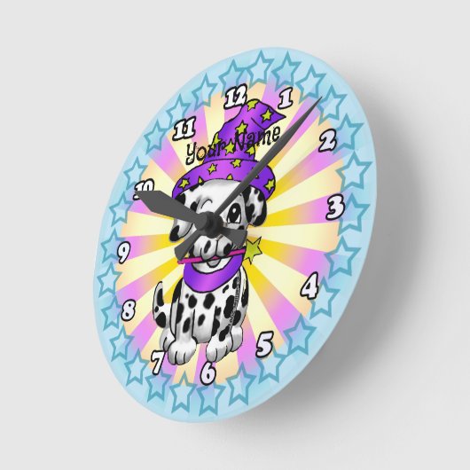 Hondenfee tovenaar ronde klok (Hoek)