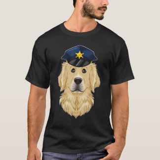 Hondengeleider I Politiehond I Politie Golden Retr T-shirt