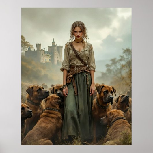 Hondengeleider Poster (Voorkant)