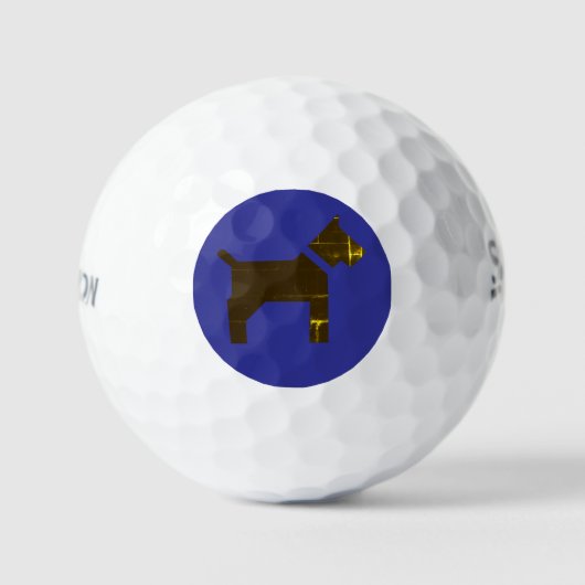 hondengolf golfballen (Voorkant)