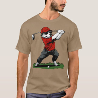 Hondengolf grappig cadeau t-shirt