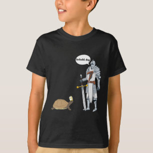 Hondengrappige schildpad draagt een priester Pet h T-shirt