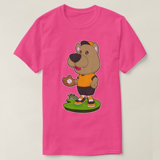 Hondenhonkbalhandschoen T-shirt (Design voorkant)