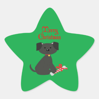 Hondenkerst/vakantie Stickers