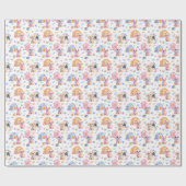 Hondenknuffel Wrap Cadeaupapier (Vlak)