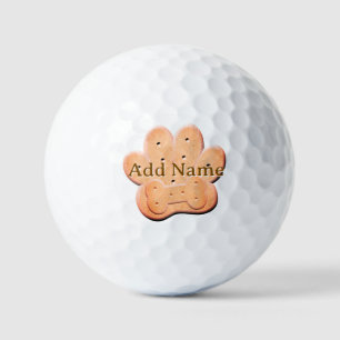 Hondenkoekjes Pawprint en Bone Art Golfballen