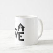 hondenleven koffiemok (Voorkant rechts)