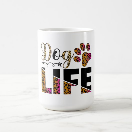 hondenleven koffiemok (Center)