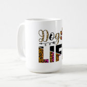 hondenleven koffiemok (Voorkant links)