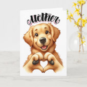 Hondenliefde - Kijk binnenin Kaart (Gele Bloem)