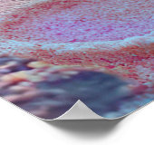 Hondenliefde op het strand, Harten Poster (Hoek)