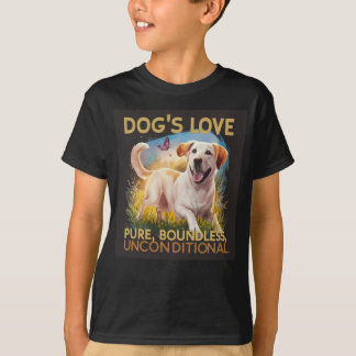 Hondenliefde Puur Grenzenloos Onvoorwaardelijk T-shirt