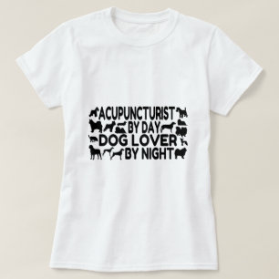 Hondenliefhebber acupuncturist t-shirt
