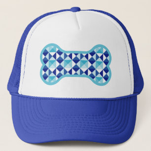 Hondenliefhebber - Blue Crystal Bone Trucker Pet