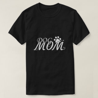 Hondenliefhebber, Bont Mam, Mam Shirt, Hond Mam T- T-shirt