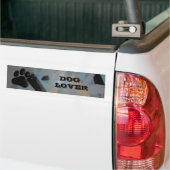 Hondenliefhebber Bumpersticker Bumpersticker (Op Truck)