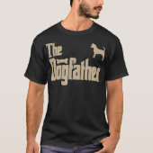 Hondenliefhebber Chihuahua geeft de Dogfather-Mann T-shirt (Voorkant)