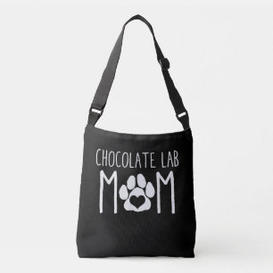 Hondenliefhebber Chocolade Lab Moeder Crossbody Tas