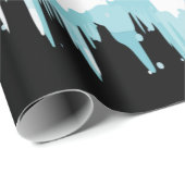 Hondenliefhebber | Chocolade Labrador-kerstlicht Cadeaupapier (Rol Hoek)