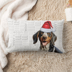 Hondenliefhebber Christmas Bluetick Coonhound Vaka Kussen