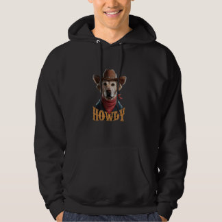 Hondenliefhebber Cowboy Cowgirl Howdy Hondenliefhe Hoodie