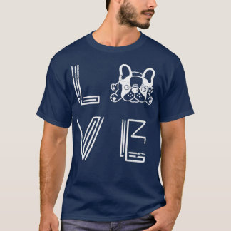 Hondenliefhebber Cute Frenchie T-shirt
