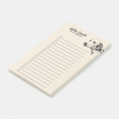 Hondenliefhebber - Dalmatiaan - lijst doen Post-it® Notes (Schuin)
