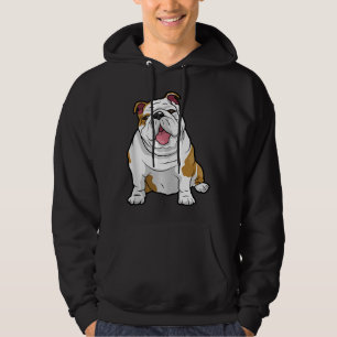 Hondenliefhebber Funny English Bulldog Puppy Gif Hoodie