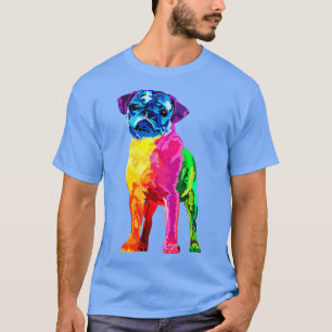 Hondenliefhebber geeft een beker voor vrouwen kleu t-shirt