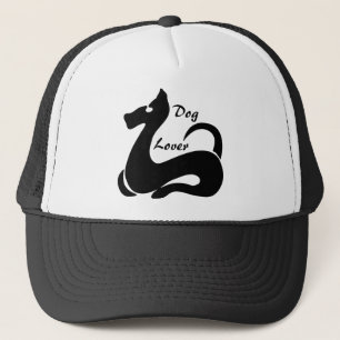 Hondenliefhebber, gestileerde hondenpet trucker pet