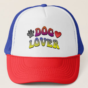 Hondenliefhebber Groovy  lettertype Trucker Pet
