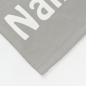 Hondenliefhebber Grote Deen Aangepaste Naam / Beri Fleece Deken (Hoek)