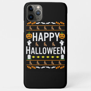 Hondenliefhebber Happy Halloween Chocolate Labra iPhone 11 Pro Max Hoesje