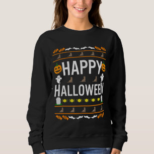 Hondenliefhebber Happy Halloween Chocolate Labra Trui