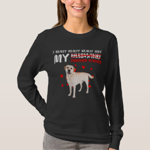 Hondenliefhebber   Ik hou echt van mijn labrador R T-shirt