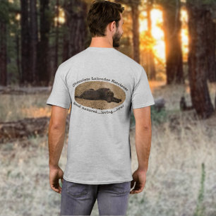 Hondenliefhebber Labrador Retriever Puppy in Fores T-shirt