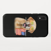 Hondenliefhebber | Labrador Retriever USA Flag Case-Mate iPhone Case (Achterkant (horizontaal))