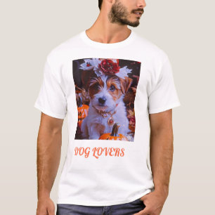 Hondenliefhebber Logo ontwerp voor T-shirts