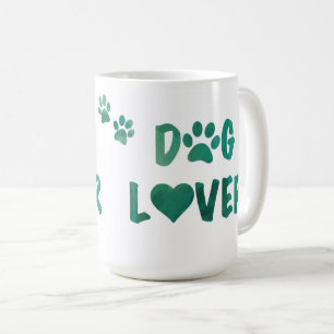 Hondenliefhebber met de Mok van de Koffie van de D