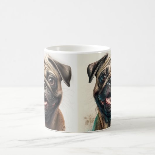 Hondenliefhebber mok hond mok (Center)