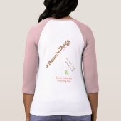 Hondenliefhebber op de redding t-shirt (Achterkant)